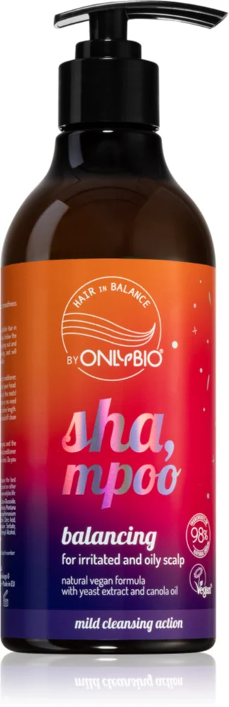 OnlyBio Hair in Balance Shampoo for oily hair for sensitive scalp