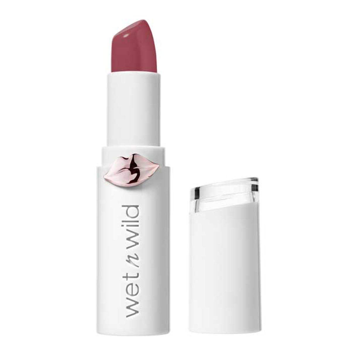wet n wild, Megalast Lipstick, Moisturizing Lipstick, Shiny Finish, Formula with Micro Balls, Natural Sea Plants, Coenzyme Q-10, Vitamin A & E, Rosé and Slay