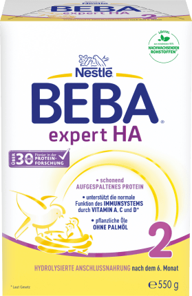 Nestlé BEBA Follow-up milk Expert HA 2 after the 6th month, 550 g