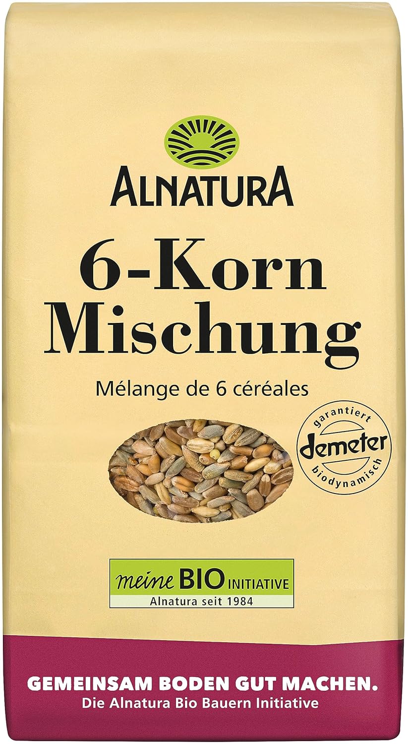 Organic 6-grain mixture, 1 kg