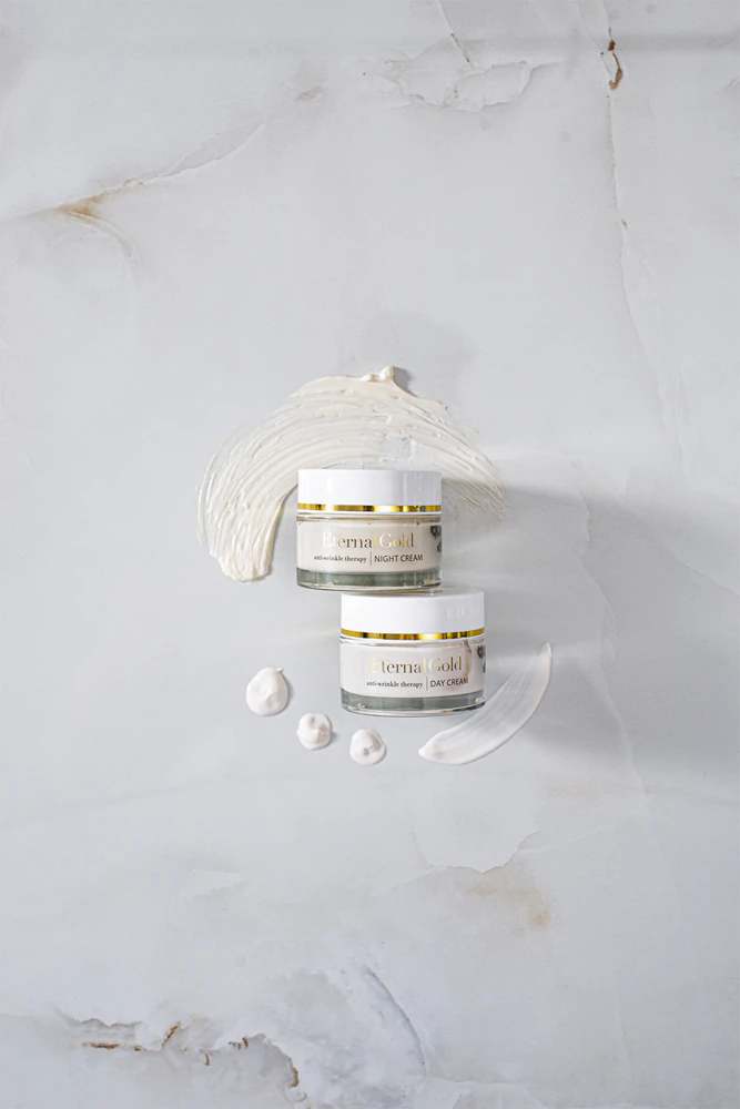Organique Eternal Gold Anti-Wrinkle Therapy anti-wrinkle night cream for dry to sensitive skin