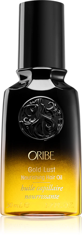 Oribe Gold Lust moisturizing and nourishing hair oil for shiny and supple hair