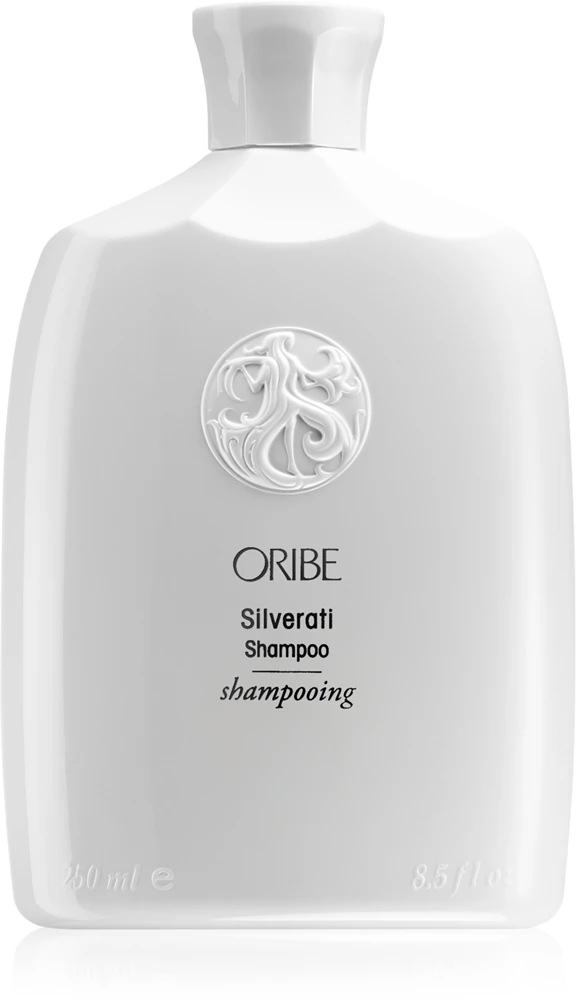 Oribe Silverati Shampoo neutralizes yellow discoloration