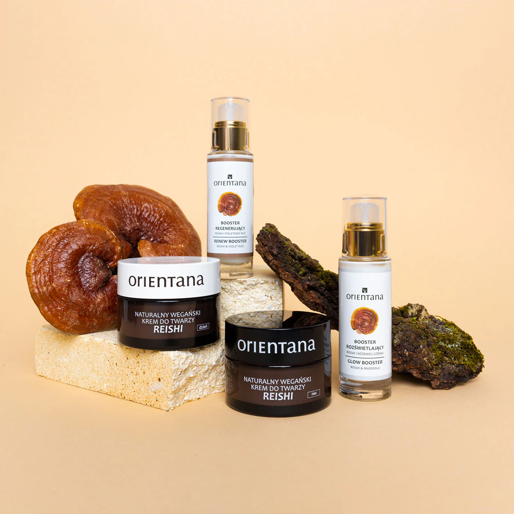 Orientana Natural Vegan Reishi facial cream for the night