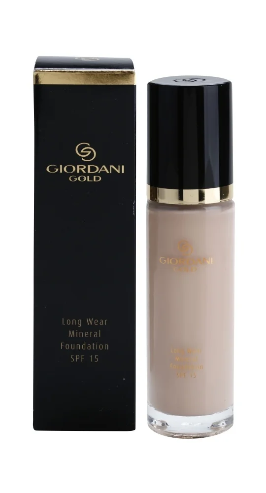 Oriflame Giordani Gold Mineral Long Wear long-lasting makeup foundation SPF 15
