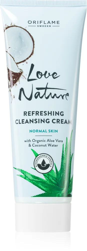 Oriflame Love Nature Aloe Vera & Coconut Water deep cleansing cream