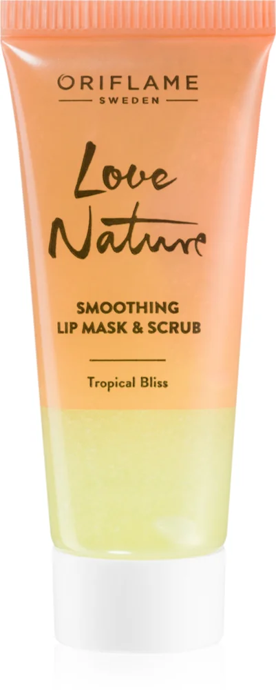 Oriflame Love Nature Tropical Bliss peeling and mask for lips