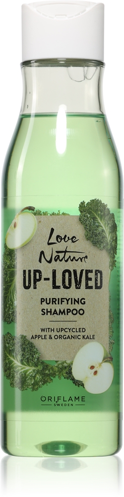 Oriflame Love Nature Up-Loved Upcycled Apple & Organic Kale the cleansing shampoo for oily hair