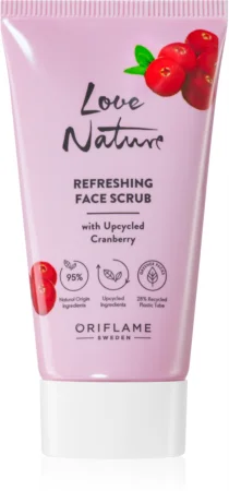 Oriflame Love Nature Upcycled Cranberry refreshing skin peeling