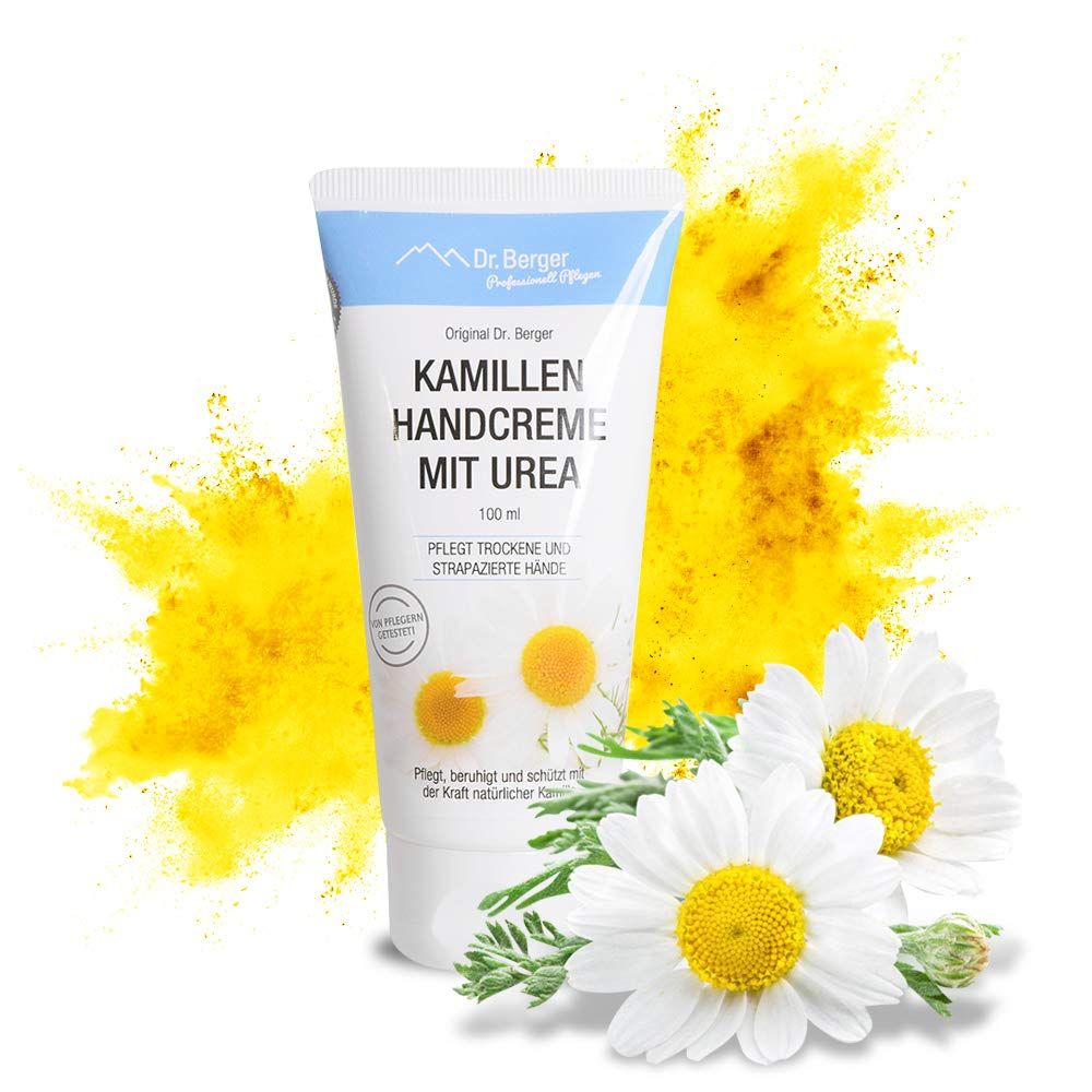 Original Dr. Berger chamomile hand cream with urea
