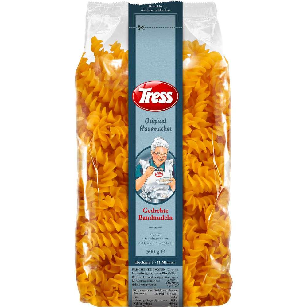 Original homemade twisted ribbon noodles