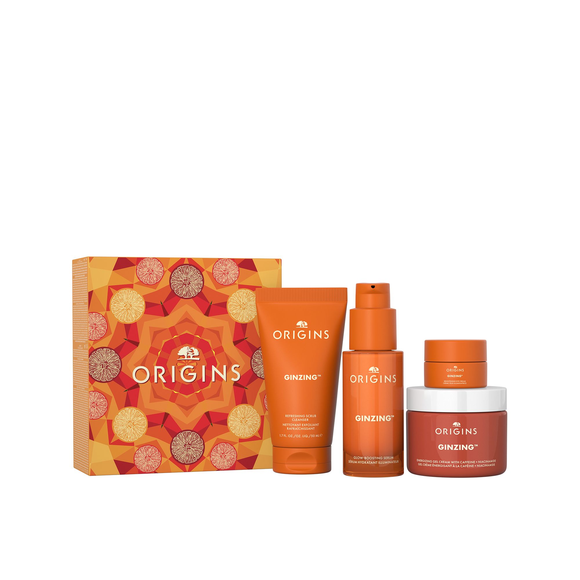 Origins Ginzing Glowing Essentials Set