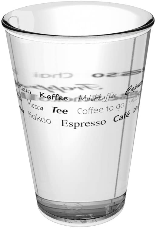 \'ORNAMIN Selection Coffee To Go Cup, Plastic, 9 cm