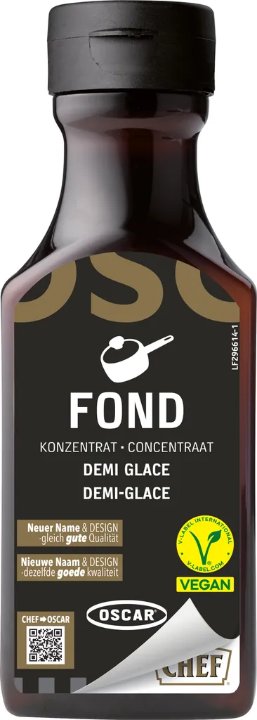 Oscar Demi Glace Braune Sauce Premium Konzentrat für Soßen 200ml