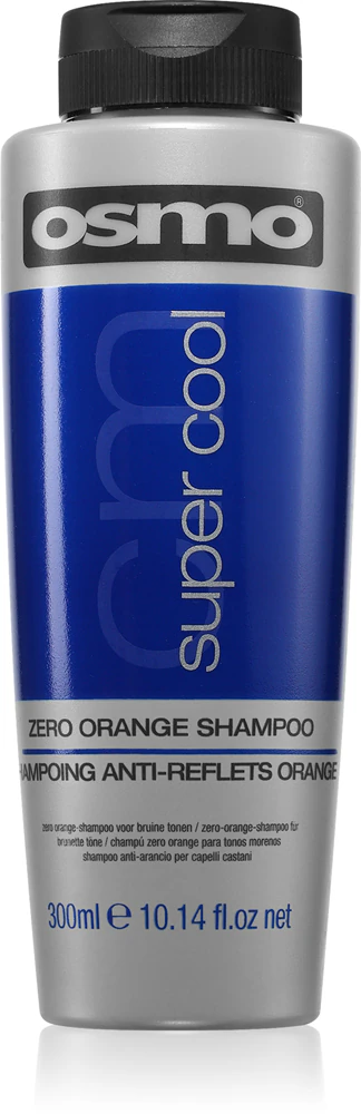 Osmo Super Cool Shampoo neutralizes orange tones
