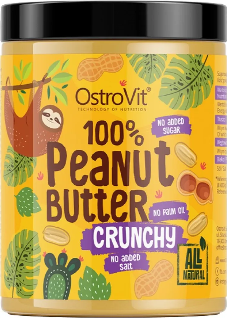 OstroVit | 100% Peanut Butter Crunchy