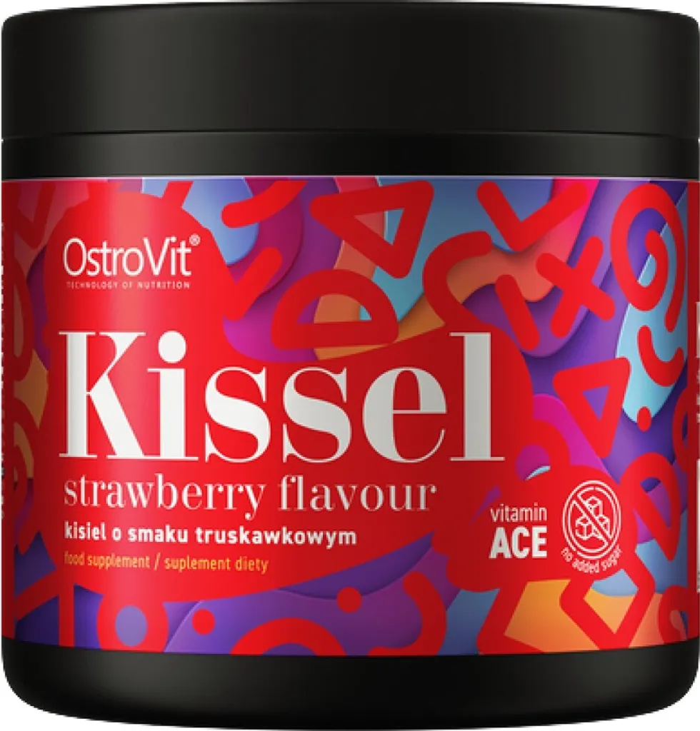 OstroVit | Kissel | with Natural Fruit Jelly Strawberry