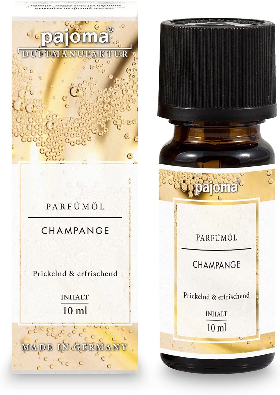 PAJOMA Fragrance Oil 10ml Perfume Gift Boxed Champagne