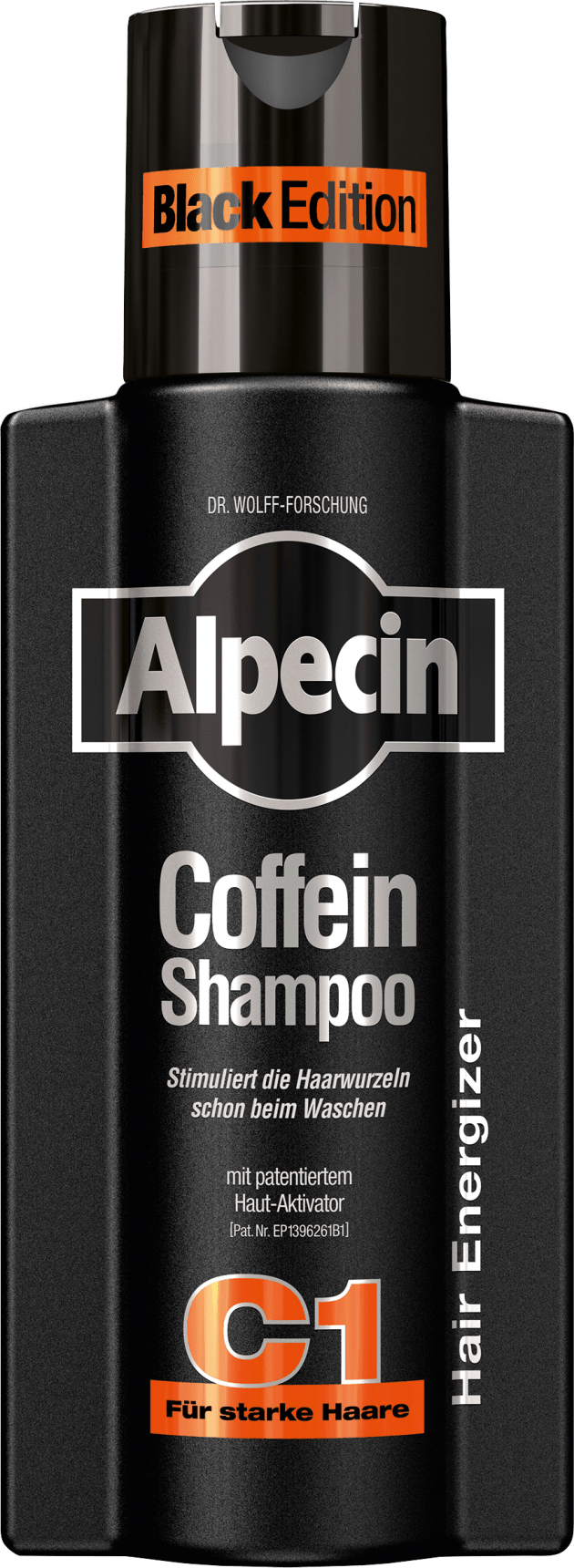 Shampoo Caffeine C1 Black Edition, 250 Ml