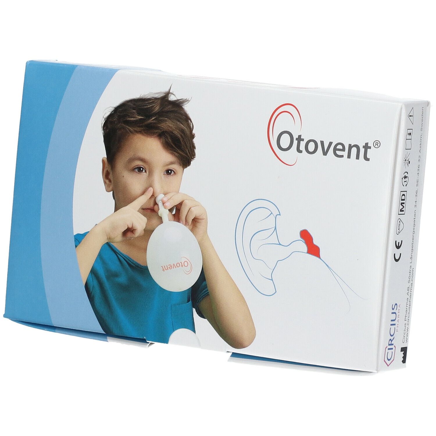 Otovent System 1 Nose Stueck+5 air membrane