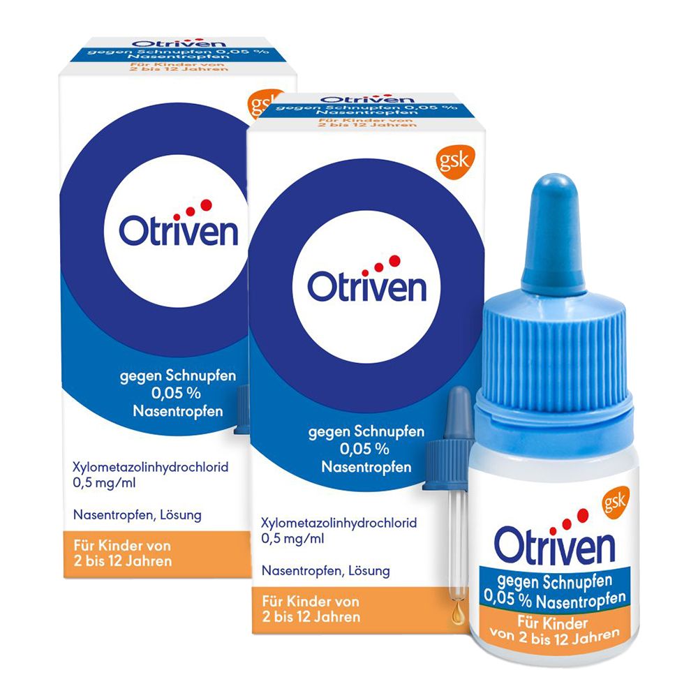 Otrives against runny nose 0.05 % nasal drops for children