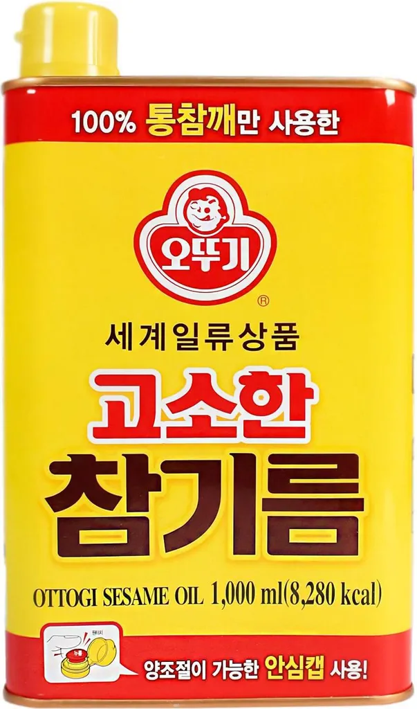 Ottogi 100% koreanisches Sesamöl geröstet 1L