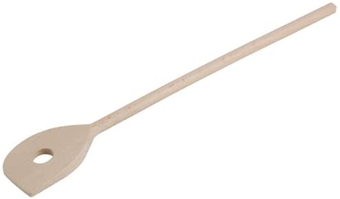 Hofmeister Holzwaren Wooden Pointed Spoon with Hole, 350 mm, (Pack of 5)