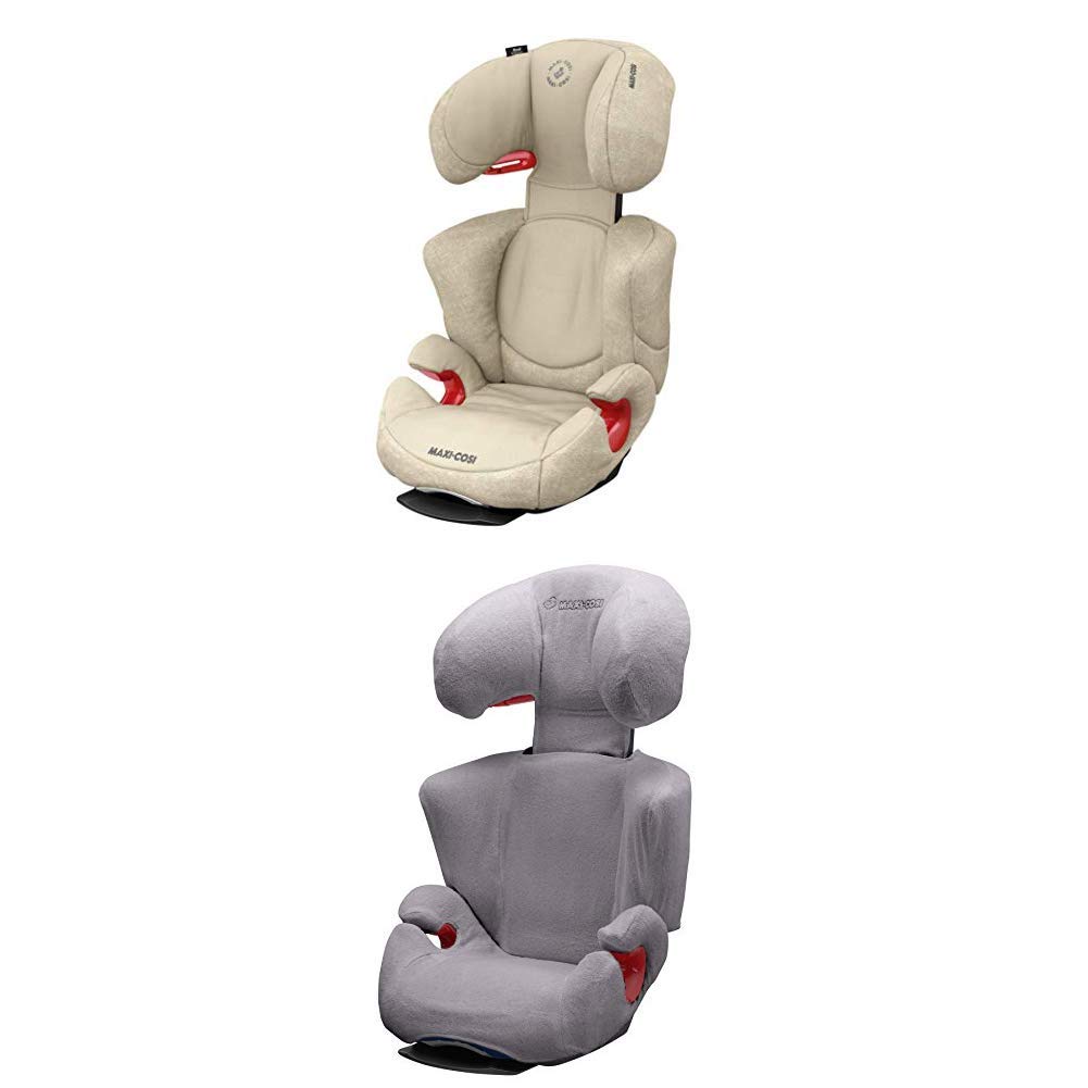 Maxi-Cosi Rodi AirProtect Child Seat - Height-Adjustable Car Seat with Comfortable Resting Position Nomad sand