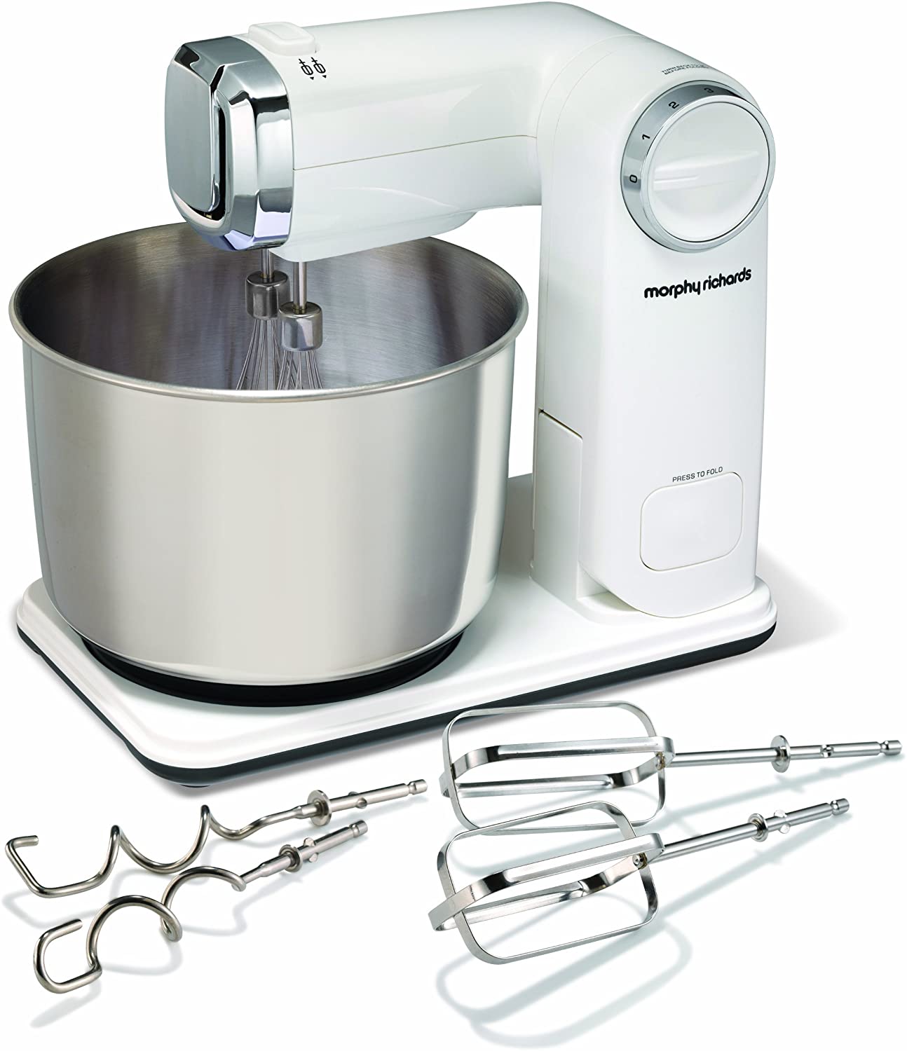 Morphy Richards 48992 Folding Stand Mixer - White