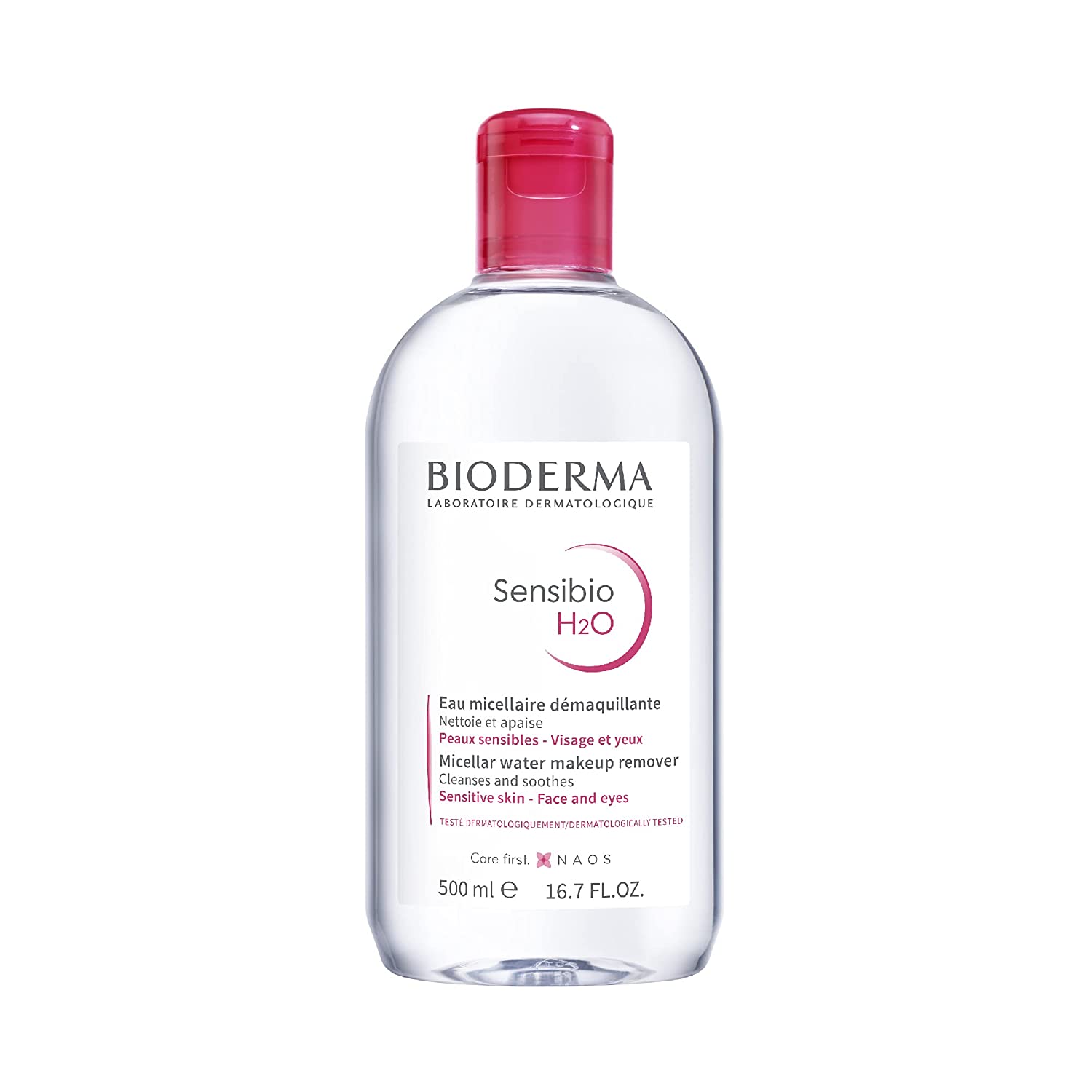 BIODERMA BIODERMA CREALINE H2O Mizellar Solution for Sensitive Skin 500 ml Unisex Pack of 1 x 500 ml, color ‎no