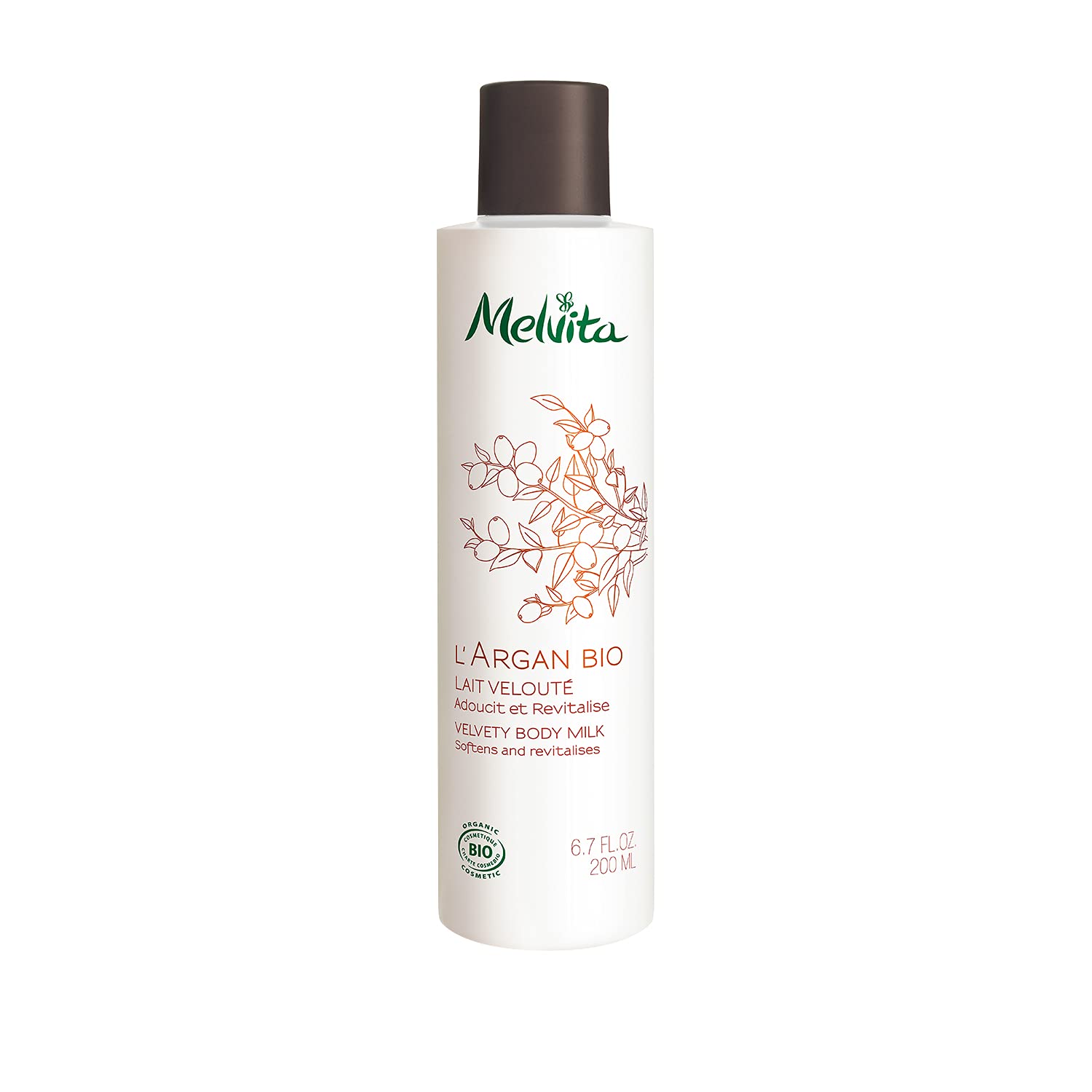 Melvita L\'Argan Bio Velvety Body Milk 200ml