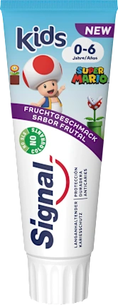 Toothpaste children's fruit flavor, 0 to 6 years, 75 ml