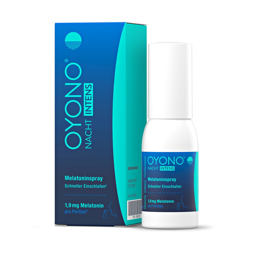 Oyono® night intensive melatonin spray - 1.9 mg melatonin