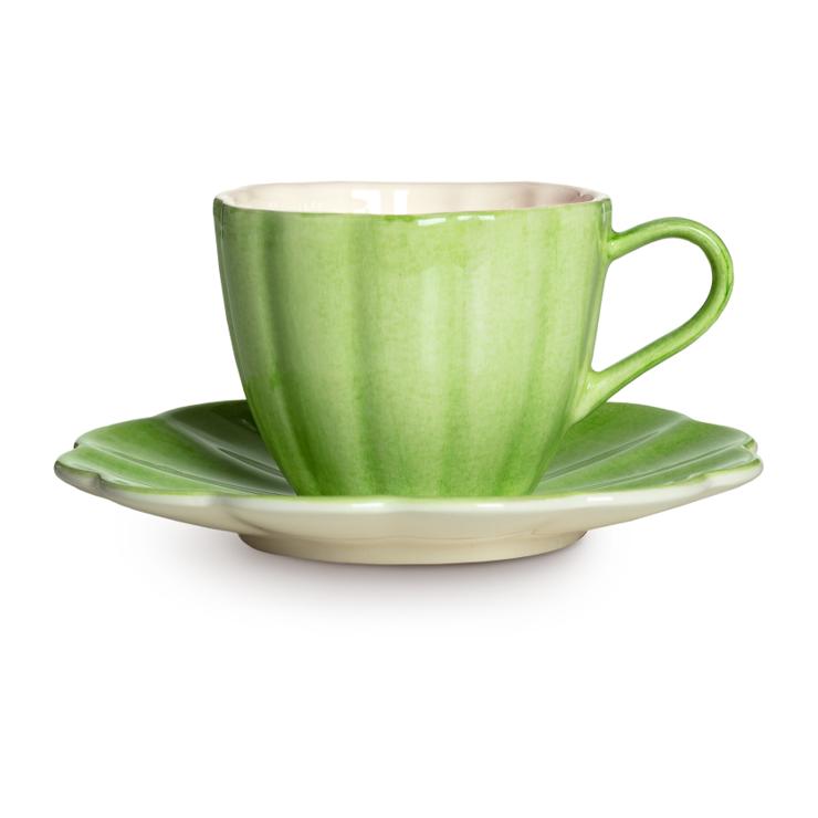 Oyster cup with saucer 25 cl