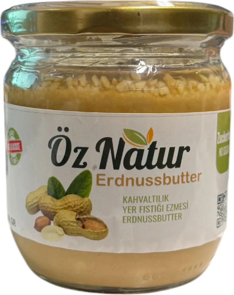 Öz Natur | Erdnussbutter (Zuckerfrei) 350g