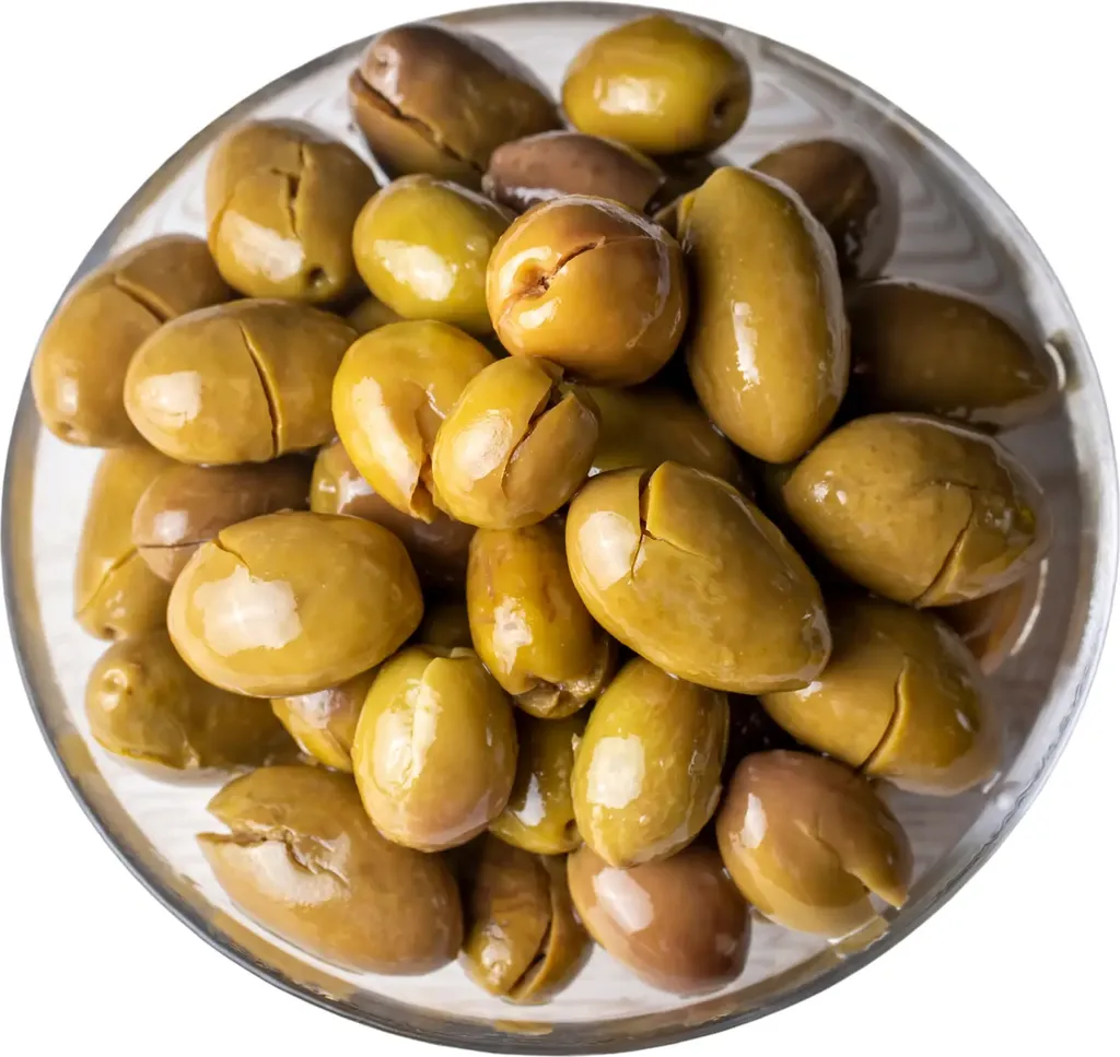 Öz Natur | Green Olives from Aydin (Hand-Crushed) 1kg