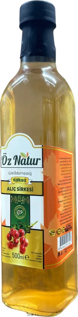 Öz Natur | Handmade Hawthorn Vinegar Alic 500ml