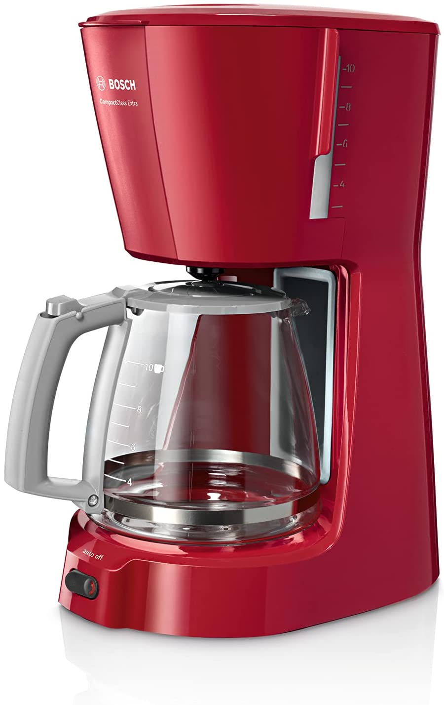 Bosch Compact Class TKA3A034 Extra - coffee maker - red/light grey