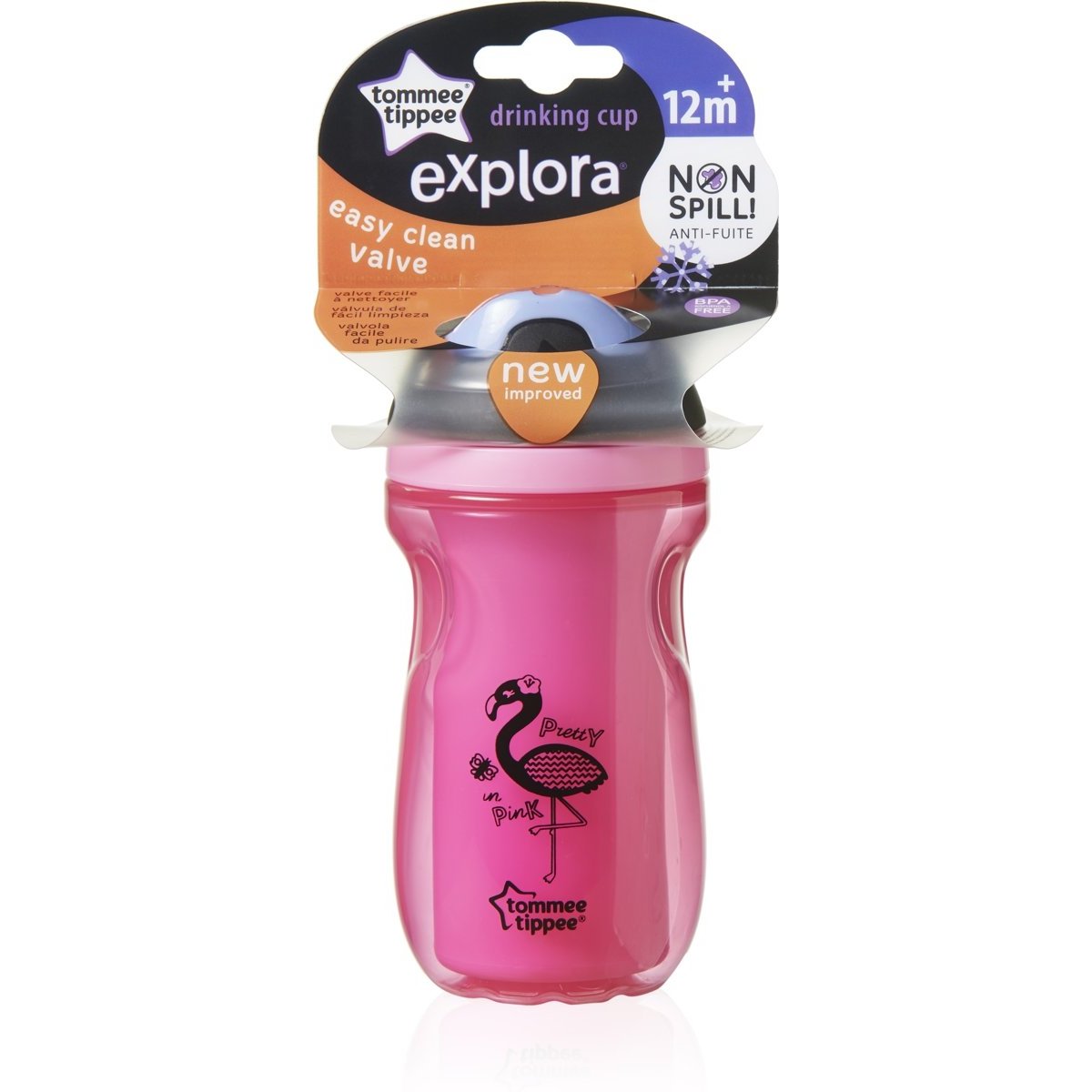 Tommee Tippee Insulated Drinking Cup With Soft Spout, 12+ Months, Bpa Free,