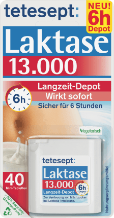 tetesept Laktase 13.000 (40 Stück), 13,6 g