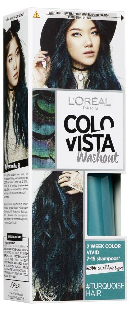 Colovista 2-Week-Wash-Out Number, ‎#turquoisehair