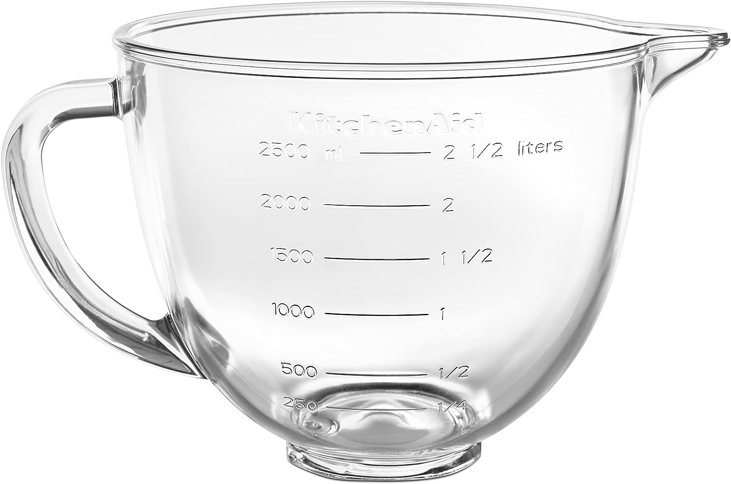 KitchenAid 3.5 Liter Glass Bowl with Tilt Head KSM35GB Clear