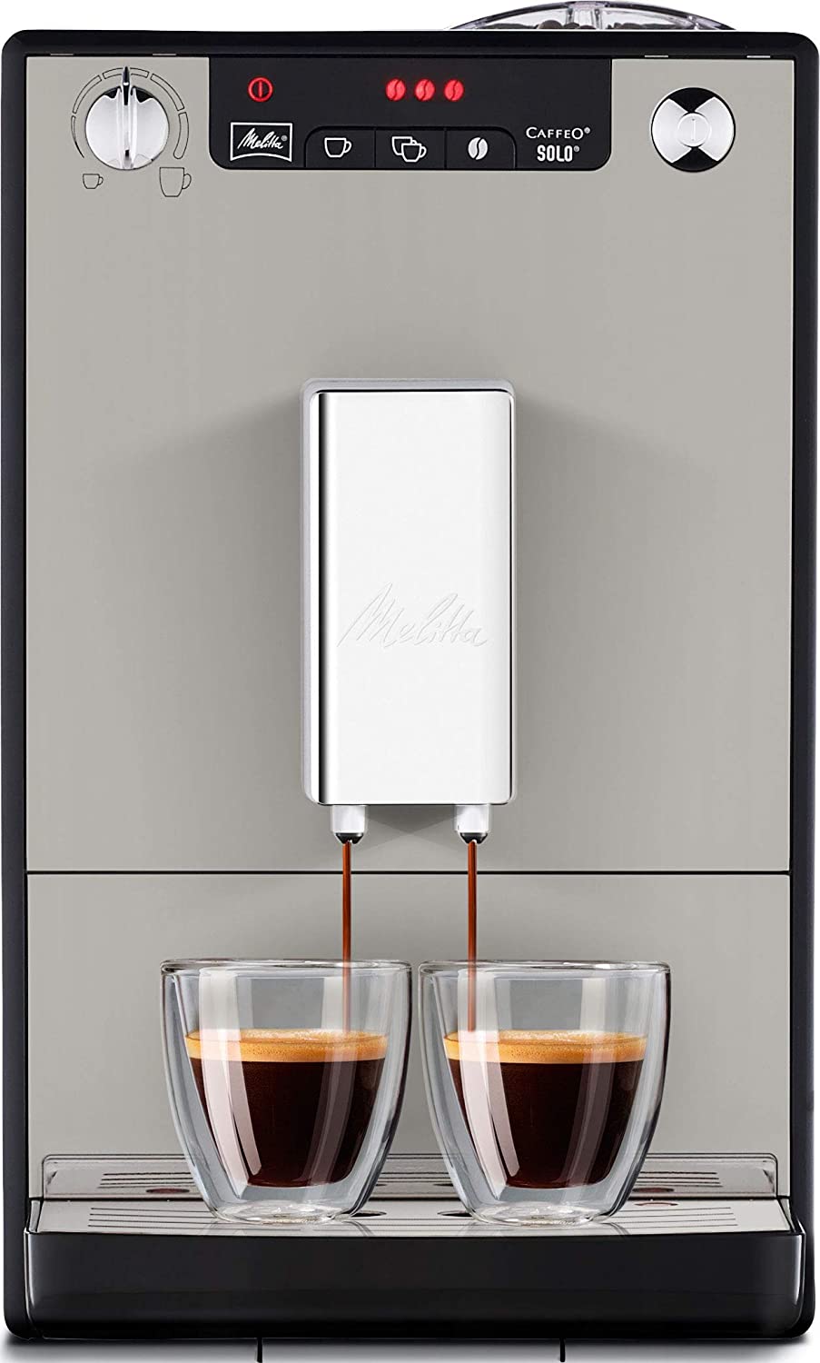 Melitta Caffeo Solo E950 slim fully automatic coffee machine with pre-brewi