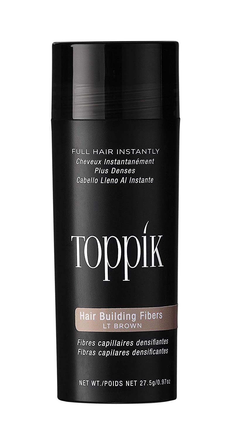 
 Toppik Light Brown Natural Keratin Fibers for Full Looking Hair
