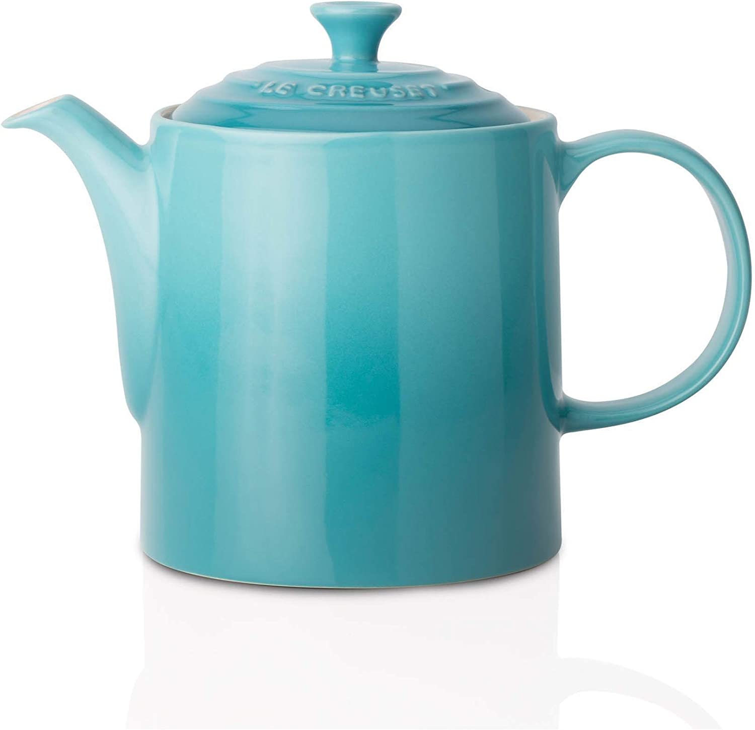 Le Creuset Classic Round Teapot 1.3 Litre Stoneware Caribbean