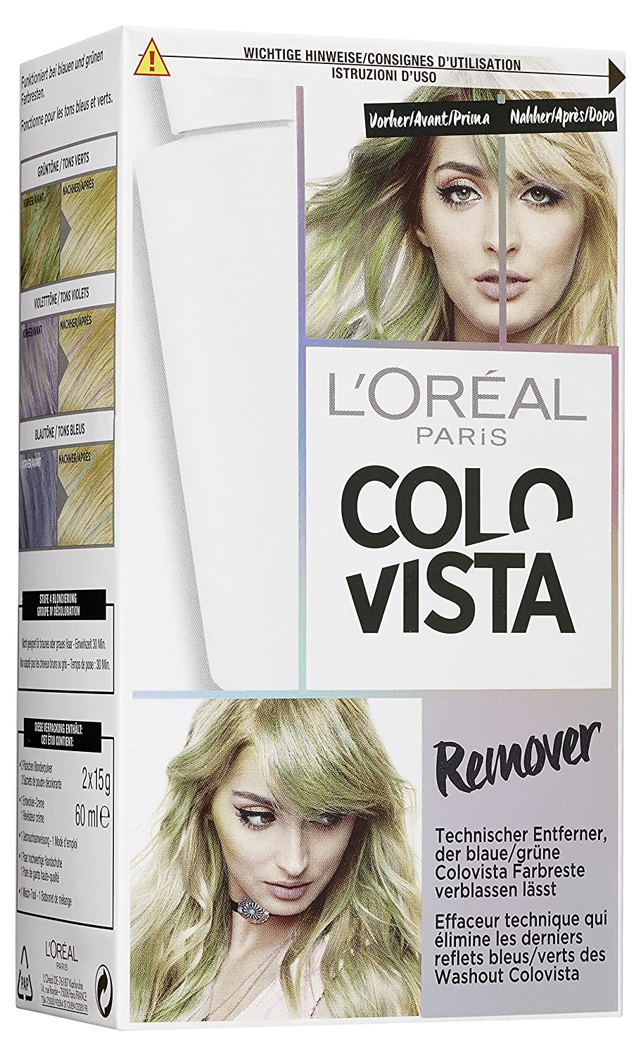 Colovista Colour Remover, Pack of 3 (3 x 1 Item)