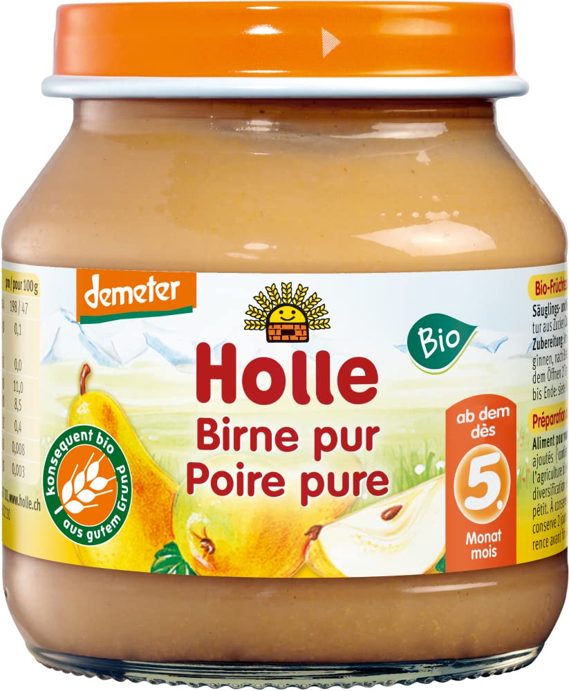 Holle Bio Birne pur (6 x 125 gr)