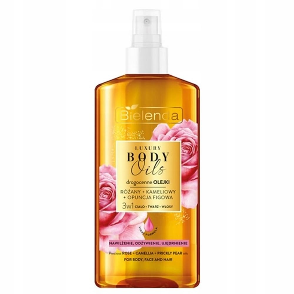 Bielenda Luxury Body Oils 3in1 body oil Face Hair Rose 150ml