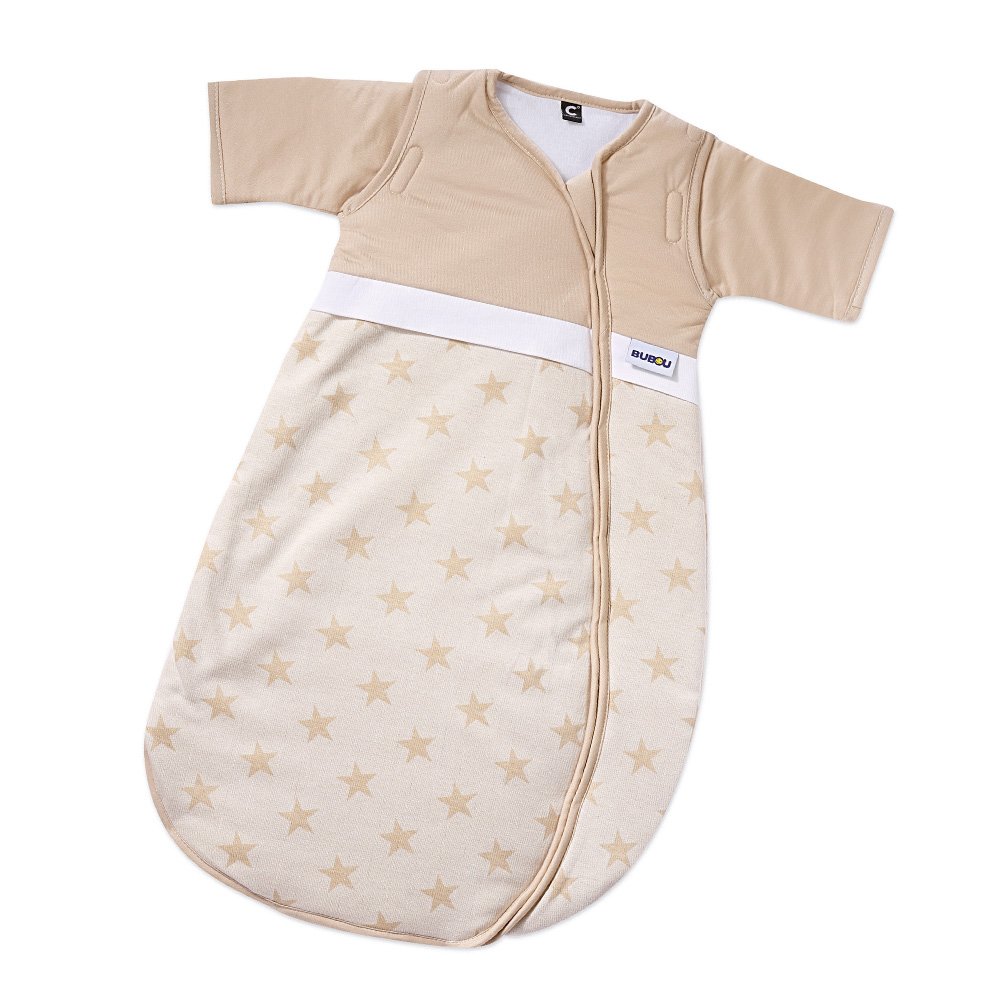 Gesslein Bubou Design 199 Temperature Regulating Sleeping Bag for Babies / Children Size 90 Beige with Stars