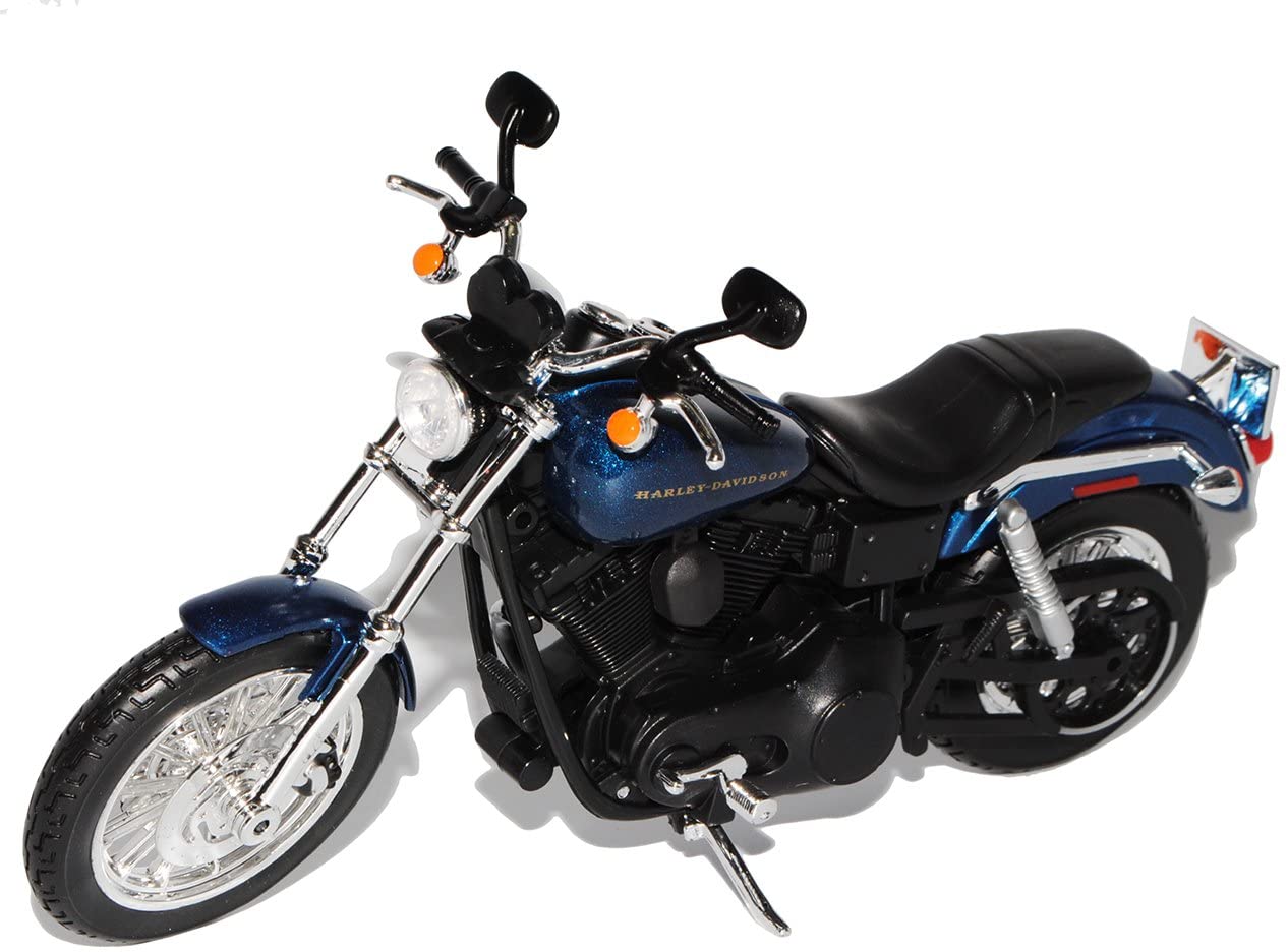 Maisto HarIey Davdson Unknown Harley Davdson 2004 Dyna Super Glide Sport Blue 1/12 Maisto Model M